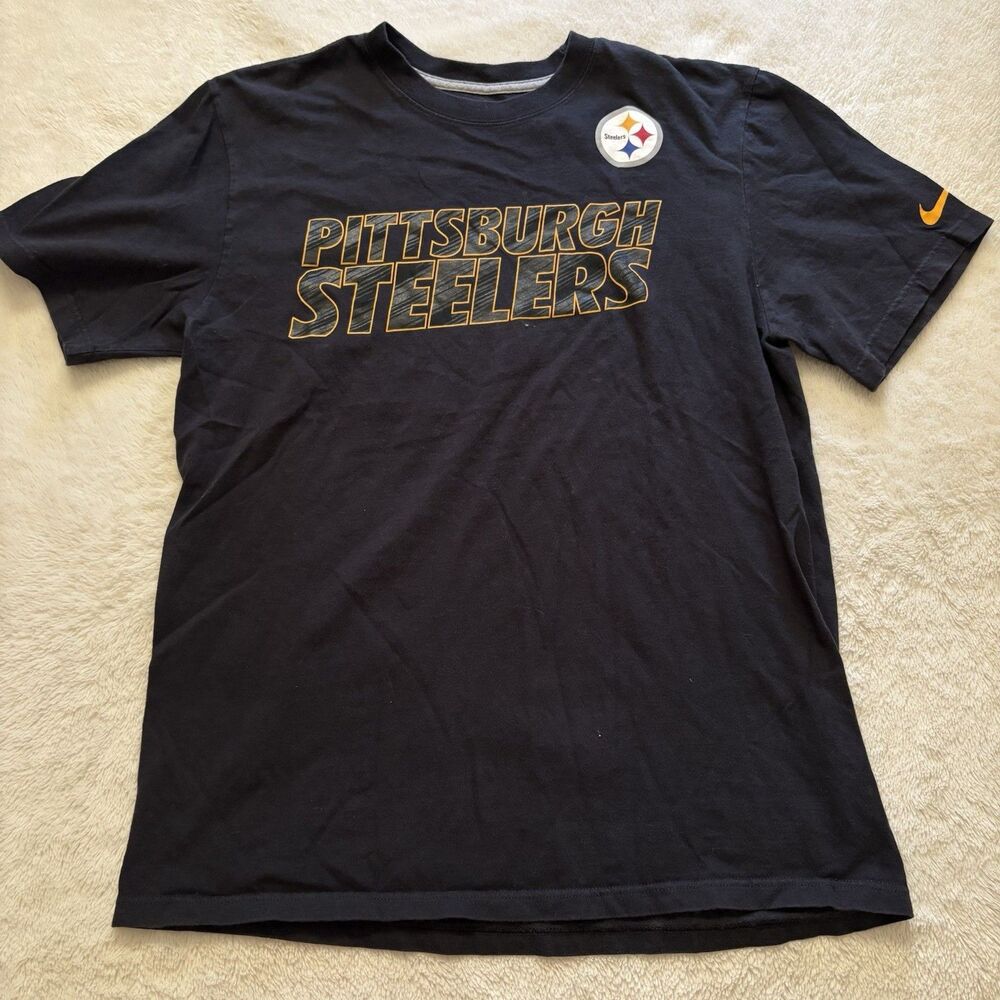 Pittsburgh Steelers Nike NFL On Field Nike Tee Short Sleeve Shirt Men's Large